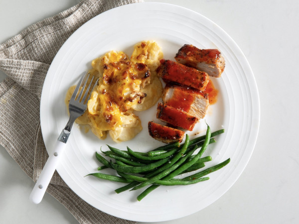 Brown Sugar-Glazed Chops