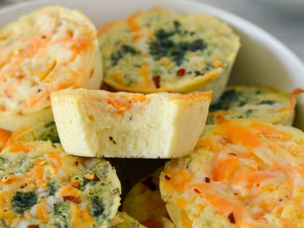 Cheddar and Ham Egg Bites Cooked Sous Vide