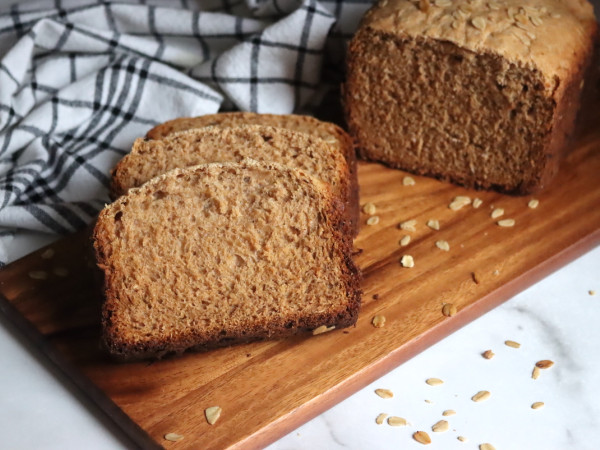 Bread Machine Recipe: Honey Whole Wheat Bread
