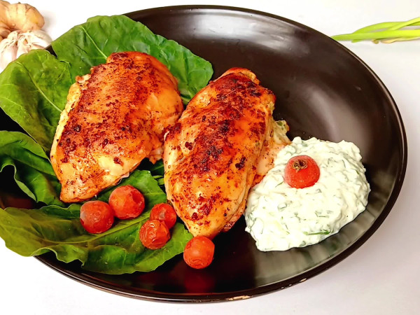 Cheese and Spinach Filled Chicken Breast