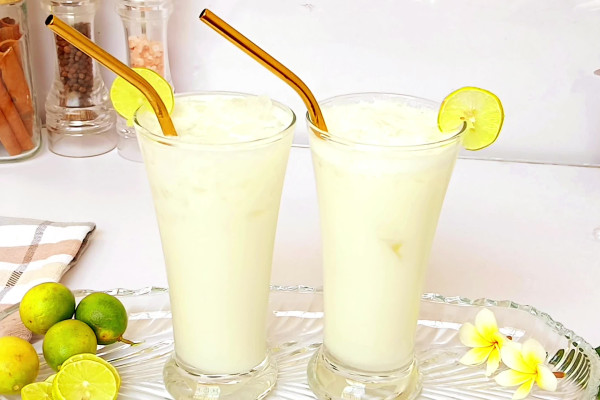 Limeade Blended with Cream