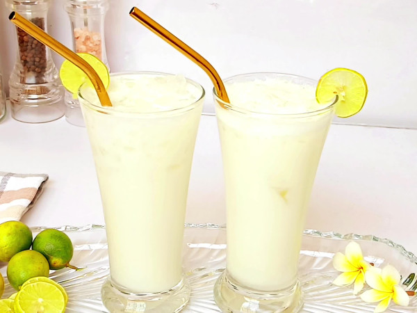 Limeade Blended with Cream
