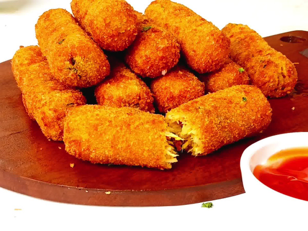 Spaghetti-Stuffed Chicken Skewers