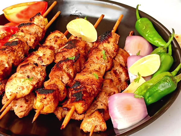 Lebanese-Style Chicken Skewers