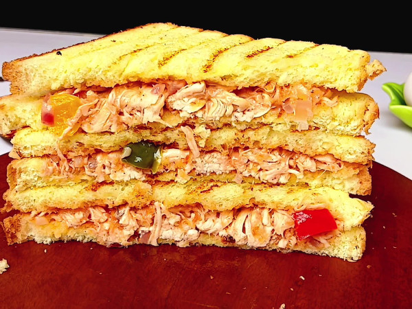 Flavorful chicken sandwich