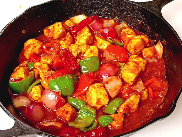 Tasty Chicken Manchurian Dish