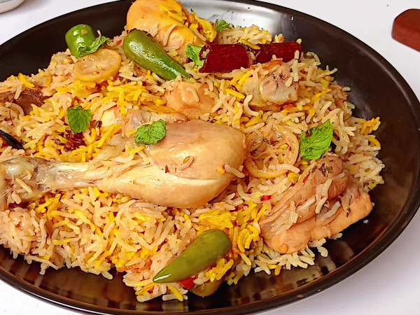 Baked Rice and Chicken Dish