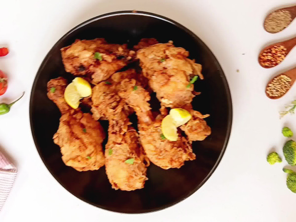 Tender and Crunchy Fried Chicken