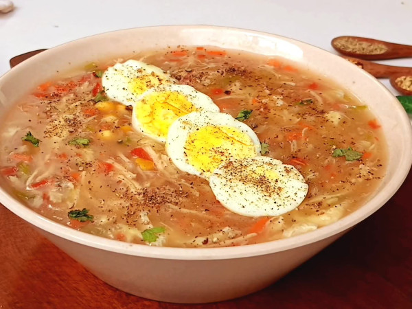 Corn and Chicken Soup