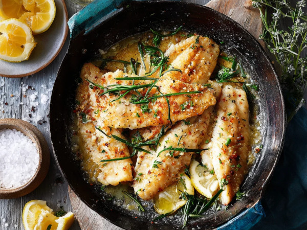 Pan-Cooked Sand Dabs