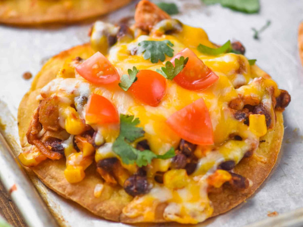 Tostadas with Chicken