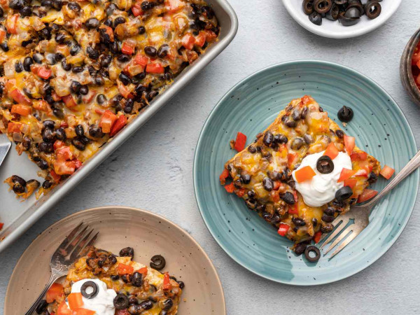 Meatless Mexican Casserole Dish