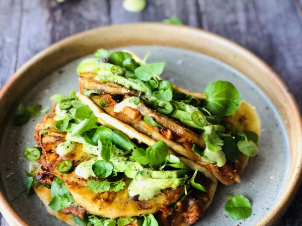 Plant-Based Tacos Featuring Jackfruit