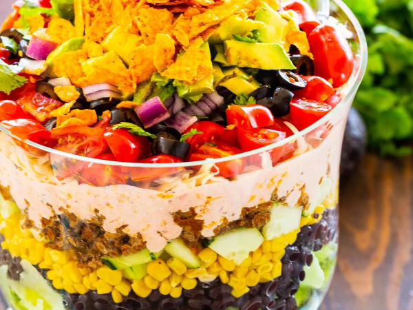 Layered Salad from the Southwest