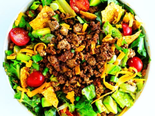 Slimmed-Down Taco Salad