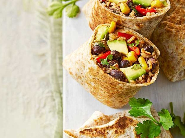 Savory Chicken Burritos