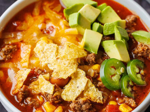 Tasha's Savory Taco Soup