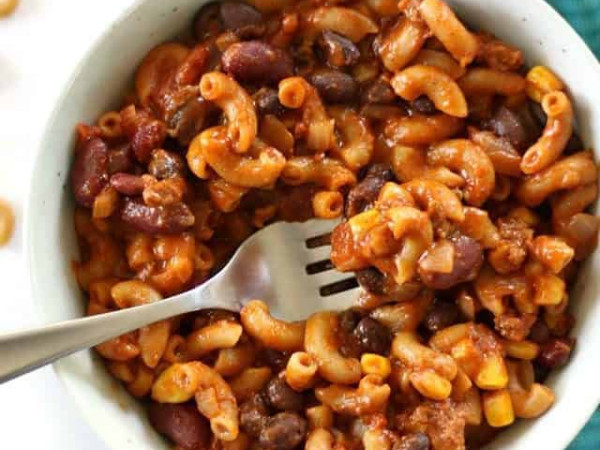 Chili Pasta Casserole