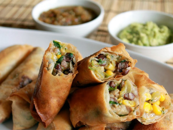 Bekki's Flavorful Mexican Egg Rolls