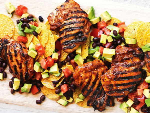 Mexican-Style Chicken and Black Bean Salad
