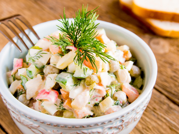 Garden Salad, Russian Style