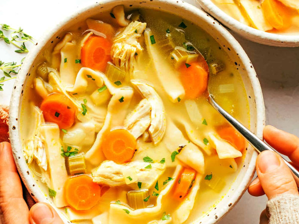 The Ultimate Comfort Chicken Noodle Soup