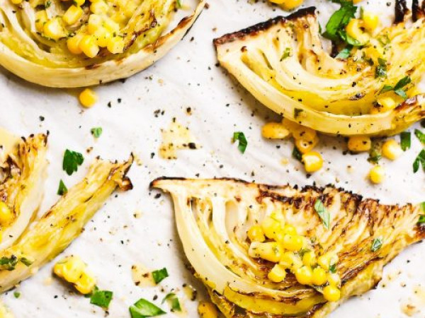Deliciously Sweet and Spicy Cabbage Wedges
