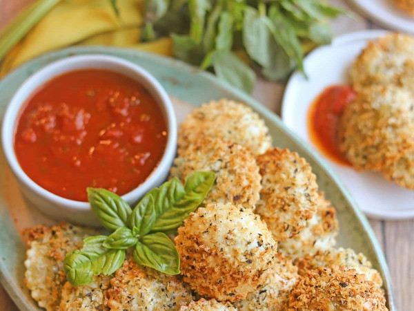 Crunchy Ravioli Made in the Air Fryer