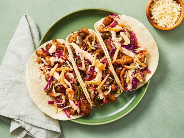 Garlic-Infused Chicken Tacos