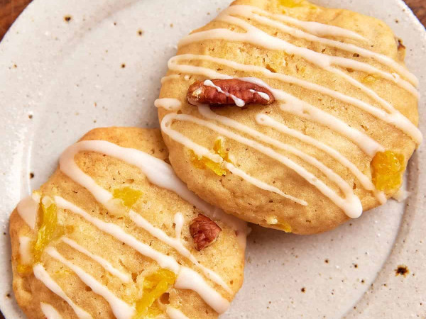 Tea-Infused Pineapple Cookies