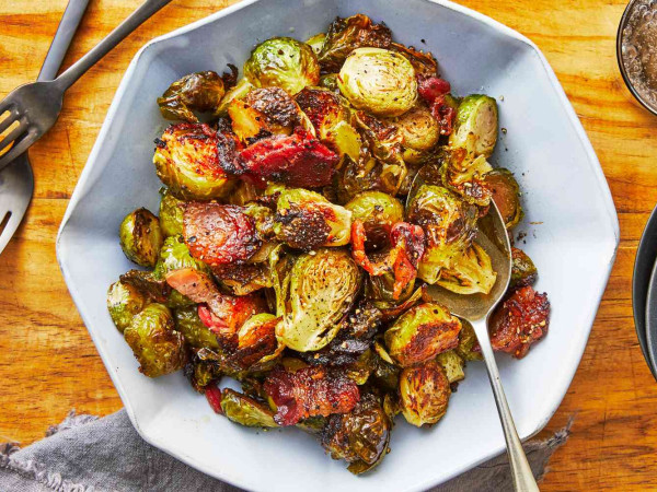 Southern-Inspired Brussels Sprouts with Crispy Bacon