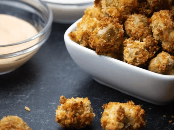 Ranch-Filled Olives Cooked in an Air Fryer