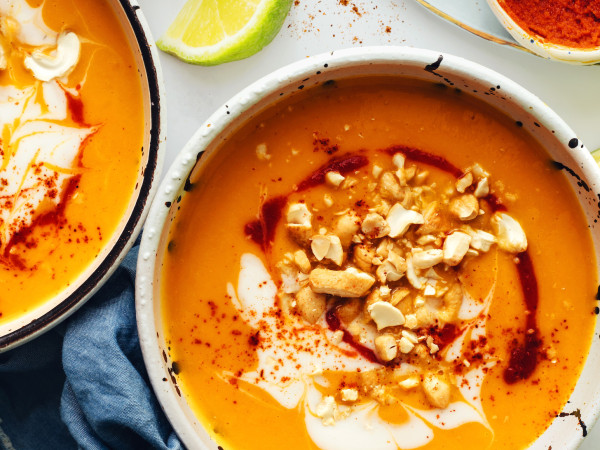 Instant Pot® Butternut Squash Soup Featuring Coconut Milk