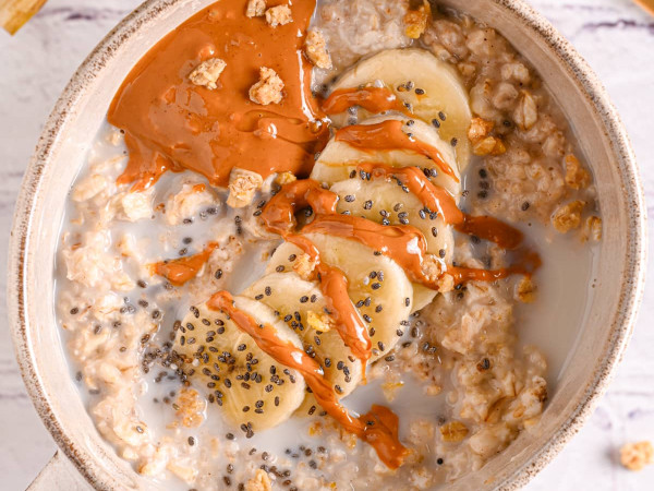 Power-Packed Peanut Butter Oatmeal