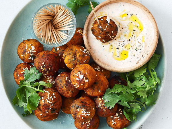 Sautéed Falafel Bites