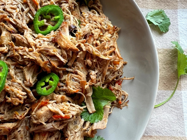 Green Chili with Shredded Pork
