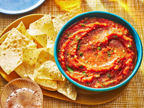 Alcohol-Infused Roasted Salsa