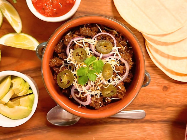 Venison Chili with a Tequila Twist