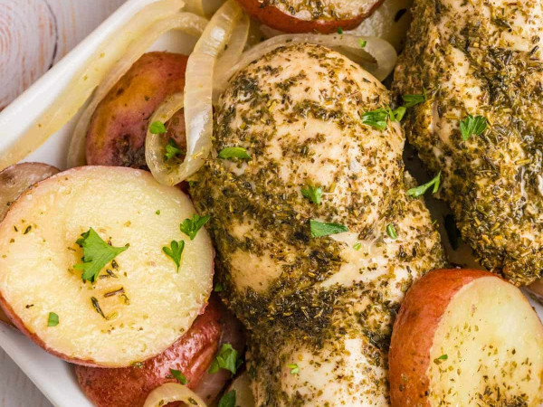 Savory Chicken and Potato Pockets