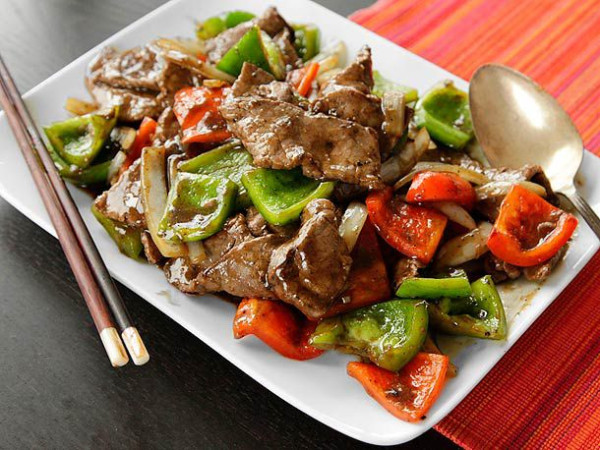 Spicy Beef with Peppers