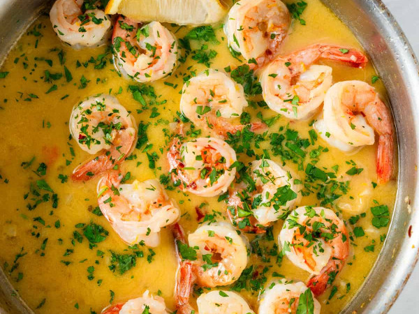 Unbeatable Shrimp Scampi Dish
