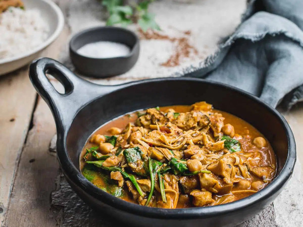 Masala-Infused Mushrooms