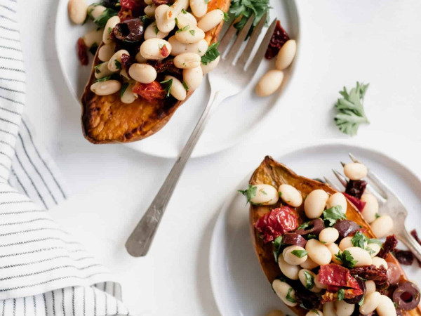 Potatoes with Navy Beans