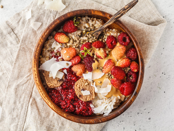 Hemp-Infused Oatmeal