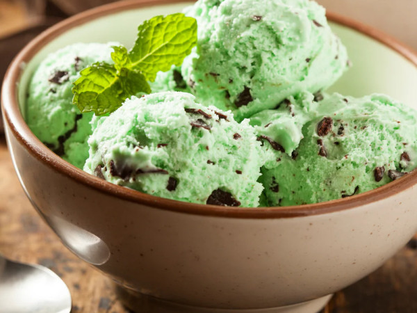 Chocolate Mint Vegan Nice Cream Delight