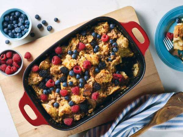 Delicious French Toast with Berries and Truvia® Sweetener