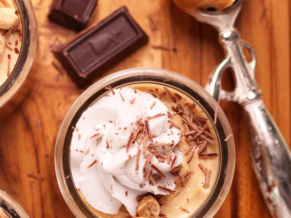 Vegan Chocolate and Peanut Butter Pudding Delight