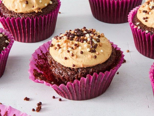 Peanut Butter Cupcakes by Lottie