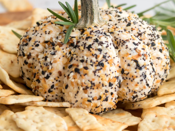 Everything Bagel Inspired Cheese Ball