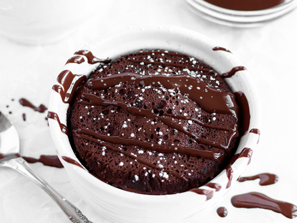 Mug Cake for the Chocolate Enthusiast (Paleo Version)
